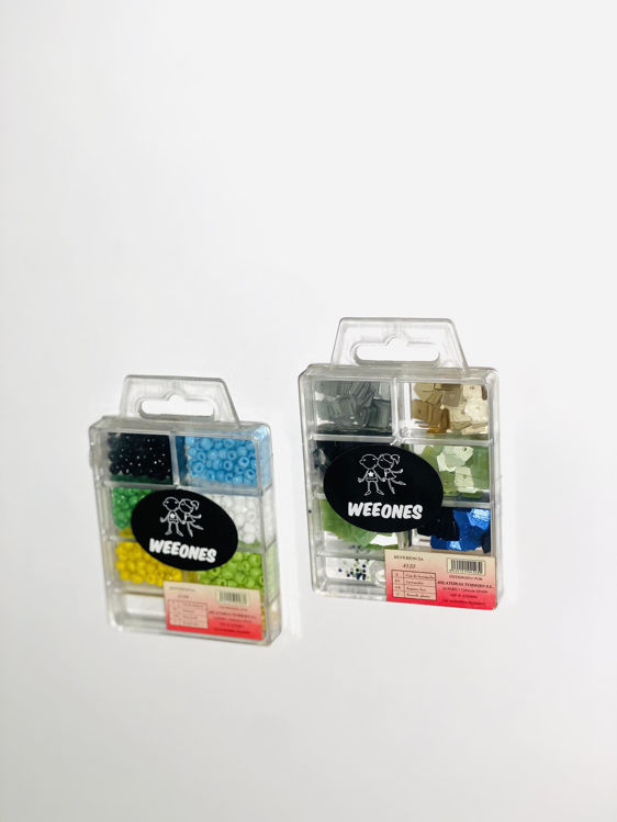 Picture of 1239-BOX OF GLASS BEADS/SEQUINS